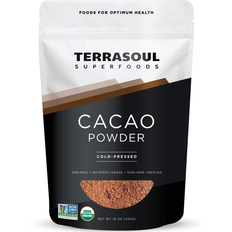 Terrasoul Superfoods Raw Organic Cacao Powder 2 Lbs (2 Pack) – Keto Vegan | 100% Pure, Non-GMO, Gluten-Free