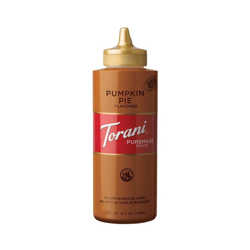 Torani Puremade Pumpkin Pie Sauce 16.5oz – Delicious Pumpkin Pie Flavor (1 Pack)
