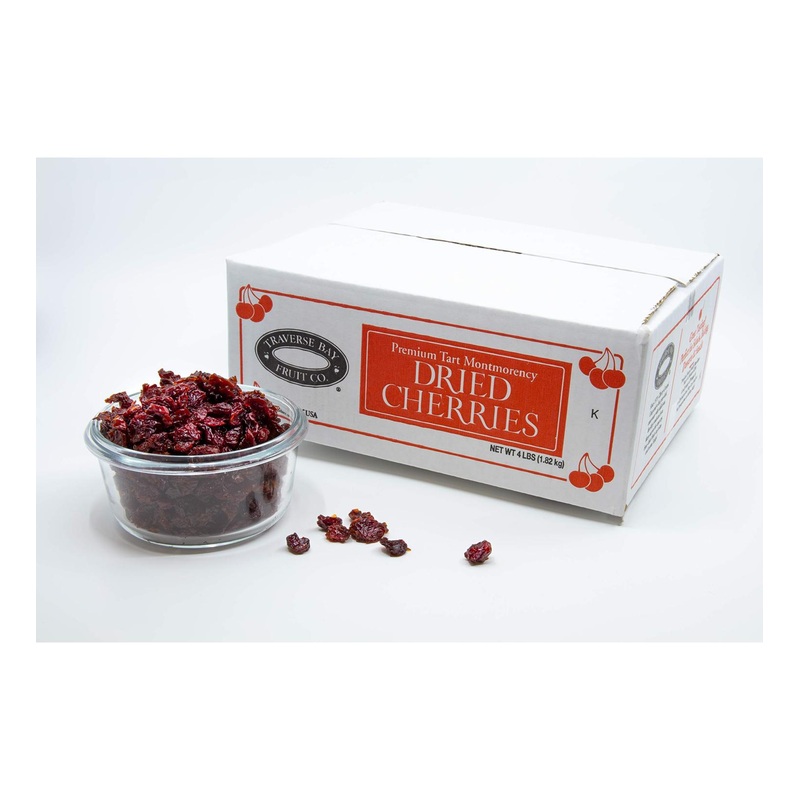 Traverse Bay Fruit Dried Cherries 4 lb – Premium Quality Dried Cherries