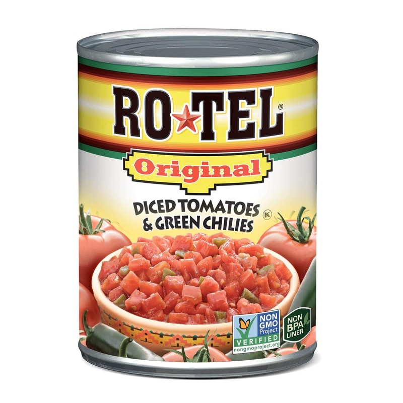 Buy RO-TEL Diced Tomatoes & Green Chilies 10 oz | Authentic Flavor for Recipes