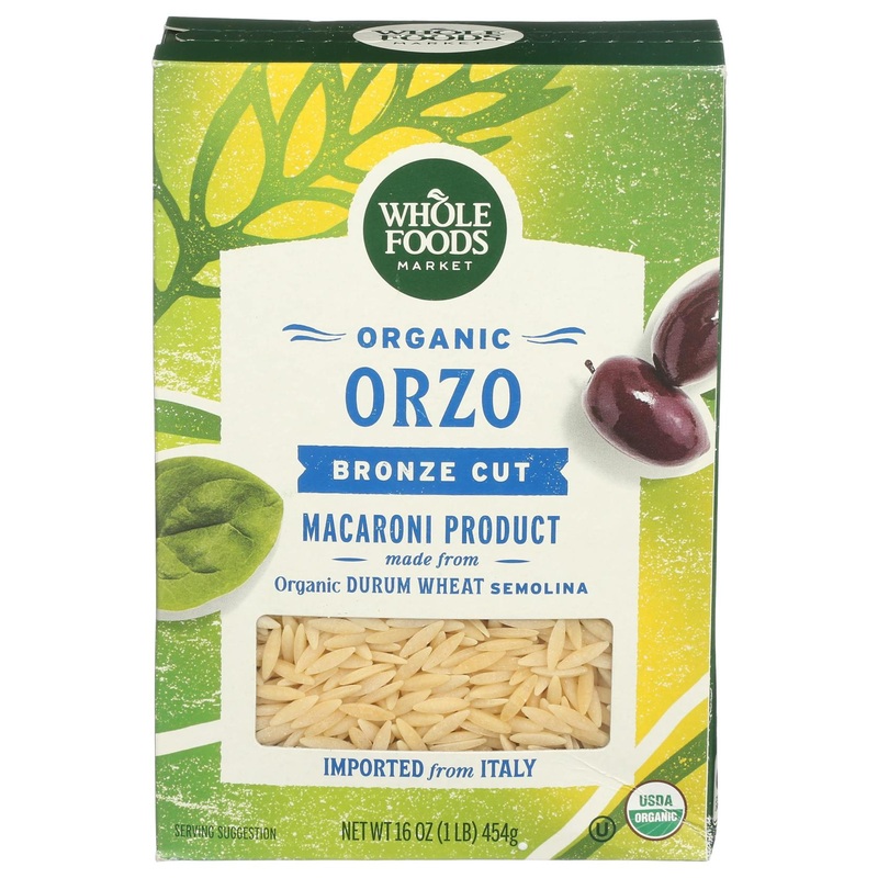 Whole Foods Market Organic Orzo 16 oz – Buy Online for Quality and Flavor