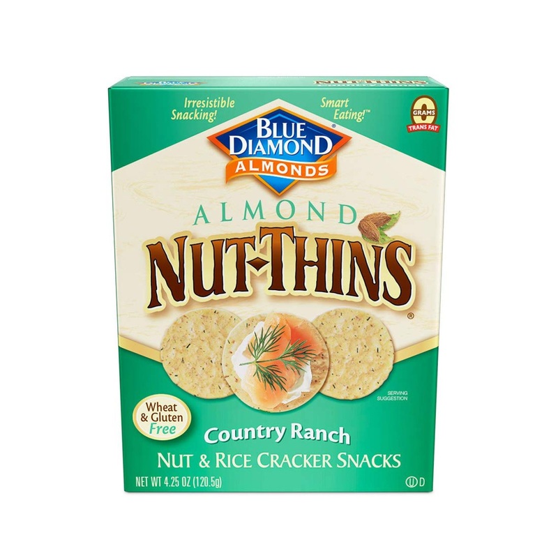 Blue Diamond Almonds Country Ranch Nut Thins  4.25oz Gluten-Free Crackers