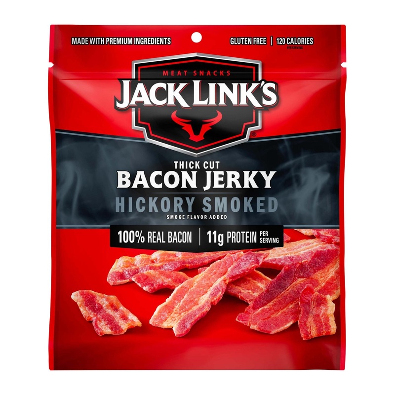 Jack Link’s Hickory Smoked Bacon Jerky 2.5 oz – Premium Snack