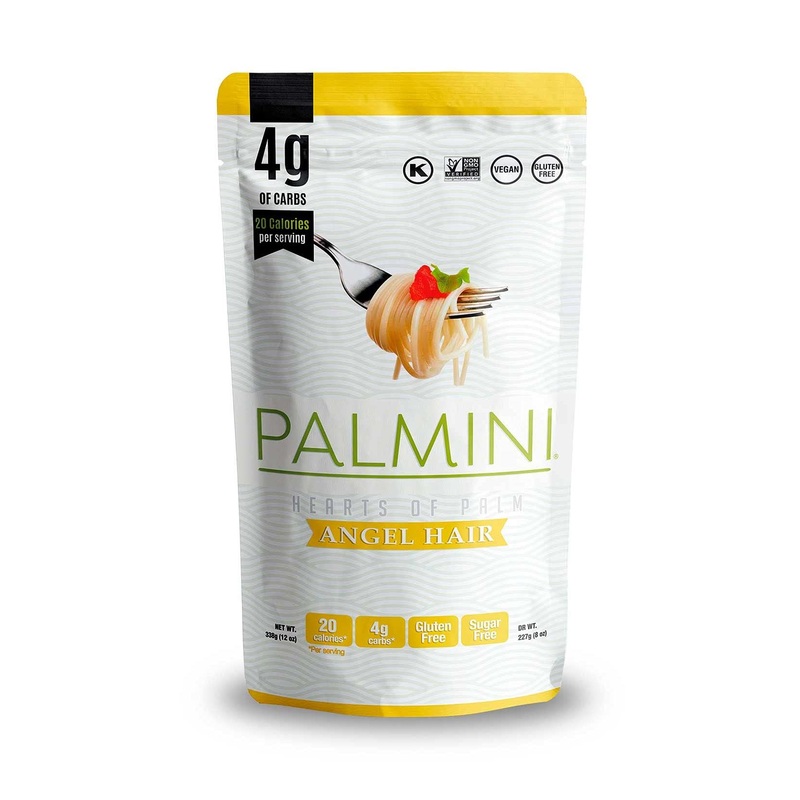 Palmini Low Carb Angel Hair Pasta – 4g Carbs, Hearts of Palm, Shark Tank – 12oz