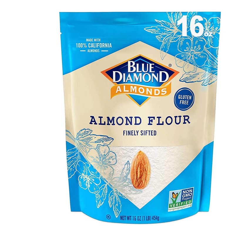 Blue Diamond Almonds Almond Flour – Gluten Free  Blanched & Finely Sifted  1 lb