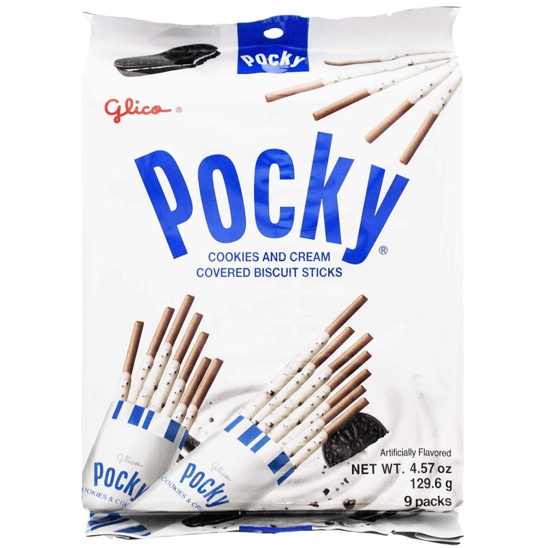 Glico Cookie & Cream Covered Biscuit Sticks – 4.57 oz | Delicious Snack
