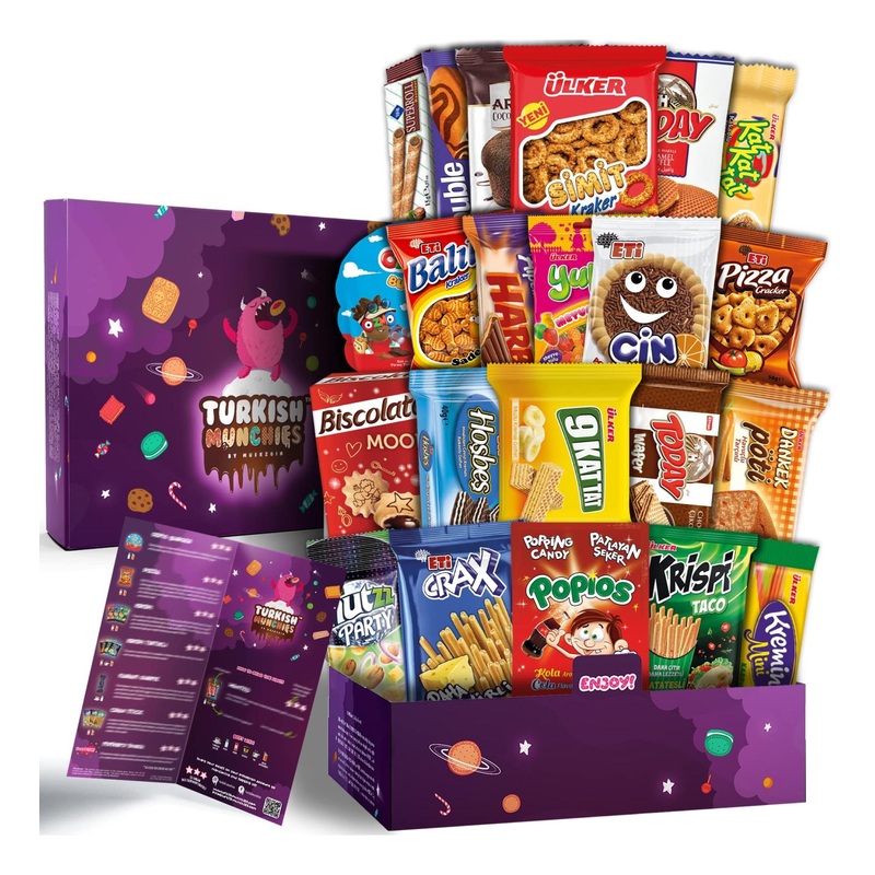Maxi International Snack Box | Premium Exotic Snacks & Global Treats – 21 Full-Size Gourmet Delights