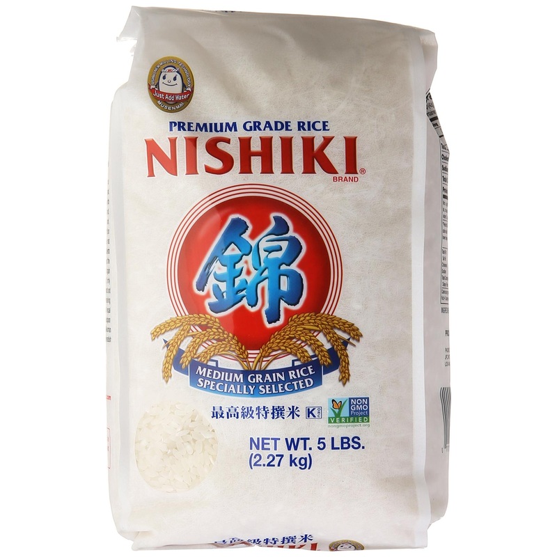 Nishiki Medium Grain Rice 80 oz – Premium Sushi & Asian Cooking Rice