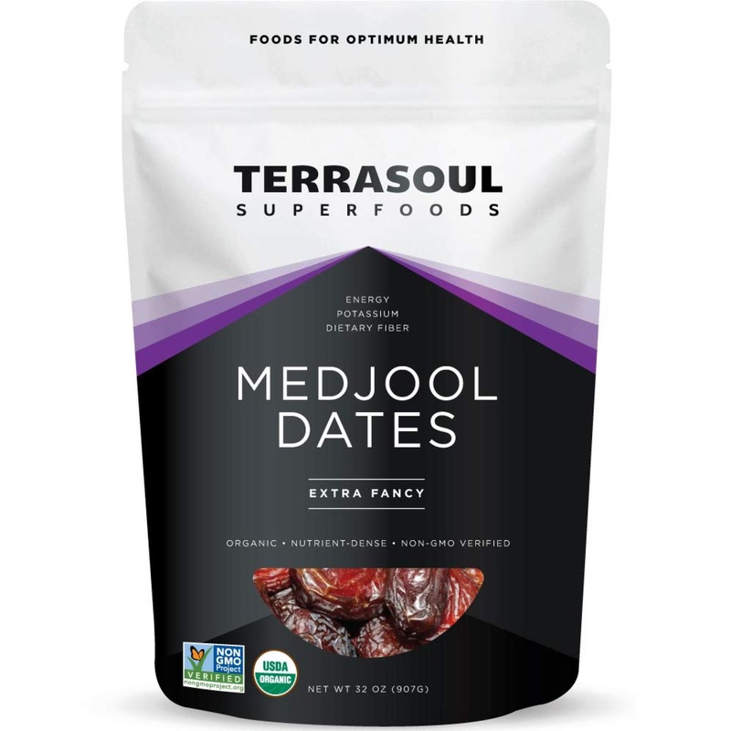 Organic Medjool Dates 2 lbs – Chewy, Sweet & Fresh | Terrasoul Superfoods