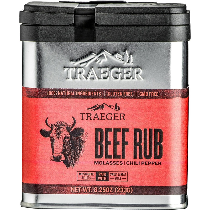 Traeger SPC169 Beef Rub – Molasses & Chili Pepper Flavor for Perfect BBQ