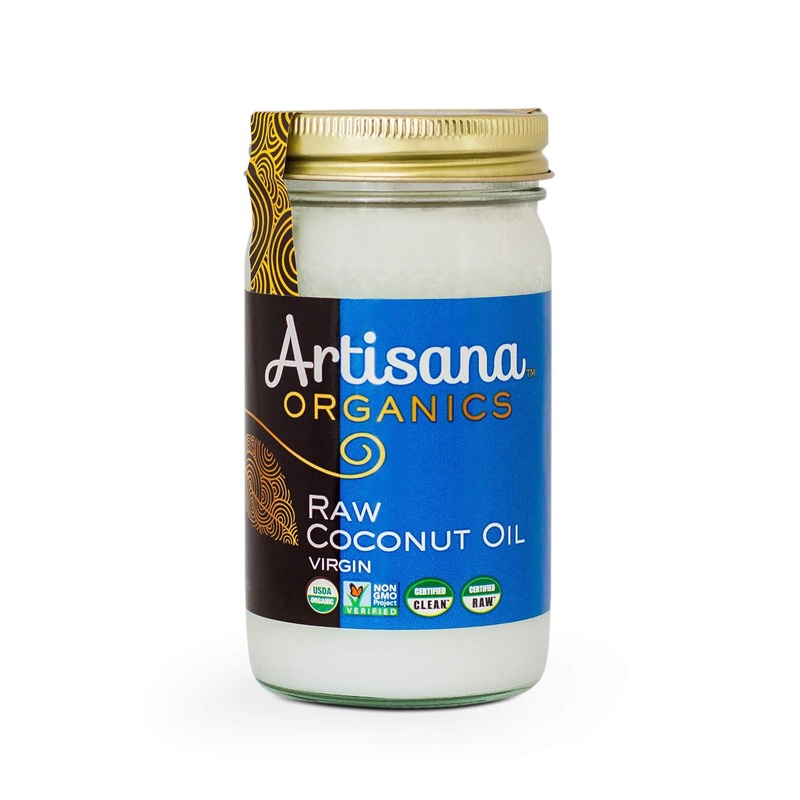 Artisana Organics Raw Virgin Coconut Oil 14 oz – Organic Healthy Cooking Oil