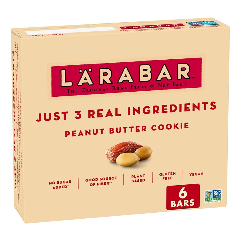 Buy Larabar Gluten Free Peanut Butter Cookie Bars – 6 Pack | Healthy Snack