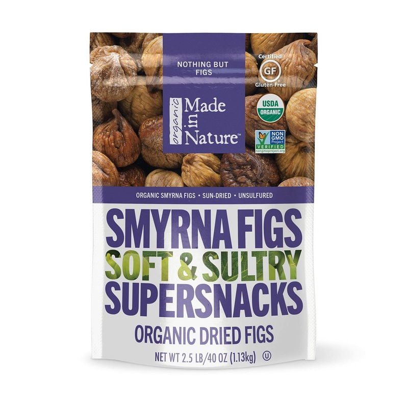 Buy Organic Dried Turkish Smyrna Figs 40oz – Non-GMO, Unsulfured Vegan Snack