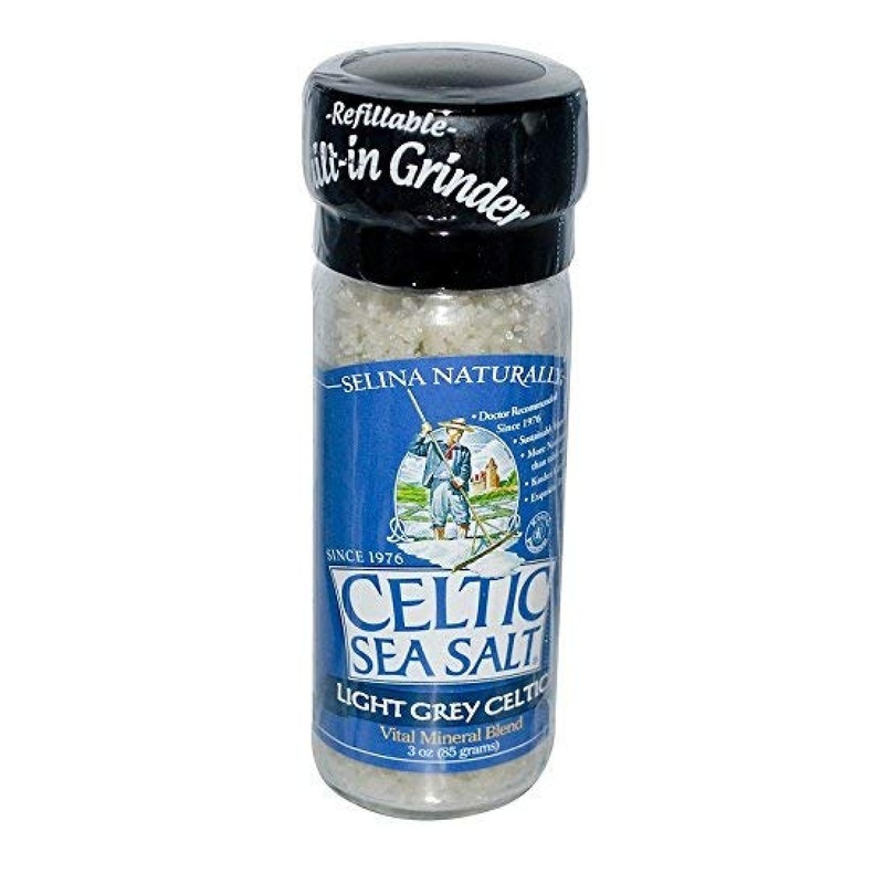 Celtic Sea Salt Light Grey Vital Mineral Blend 3 oz | Natural & Healthy Seasoning