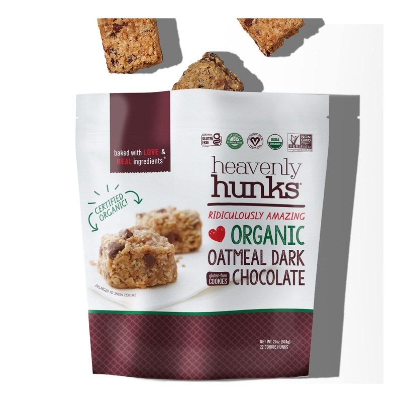 Heavenly Hunks Oatmeal Dark Chocolate 22oz – Healthy Snack & Guilt-Free Indulgence