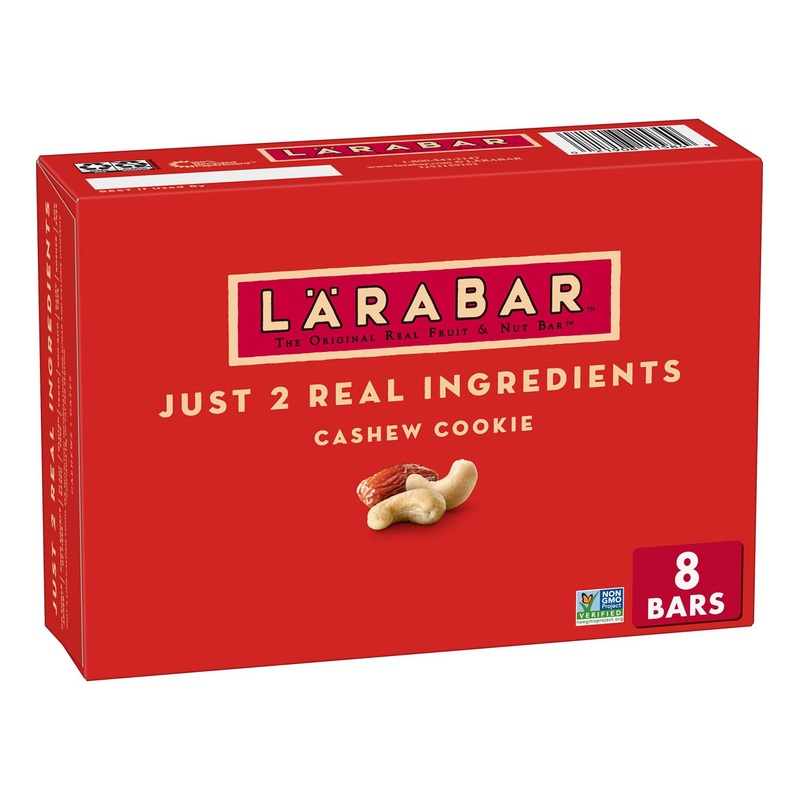 Larabar Cashew Cookie – Gluten Free Vegan Fruit & Nut Bars – 1.7 oz, 8 Ct