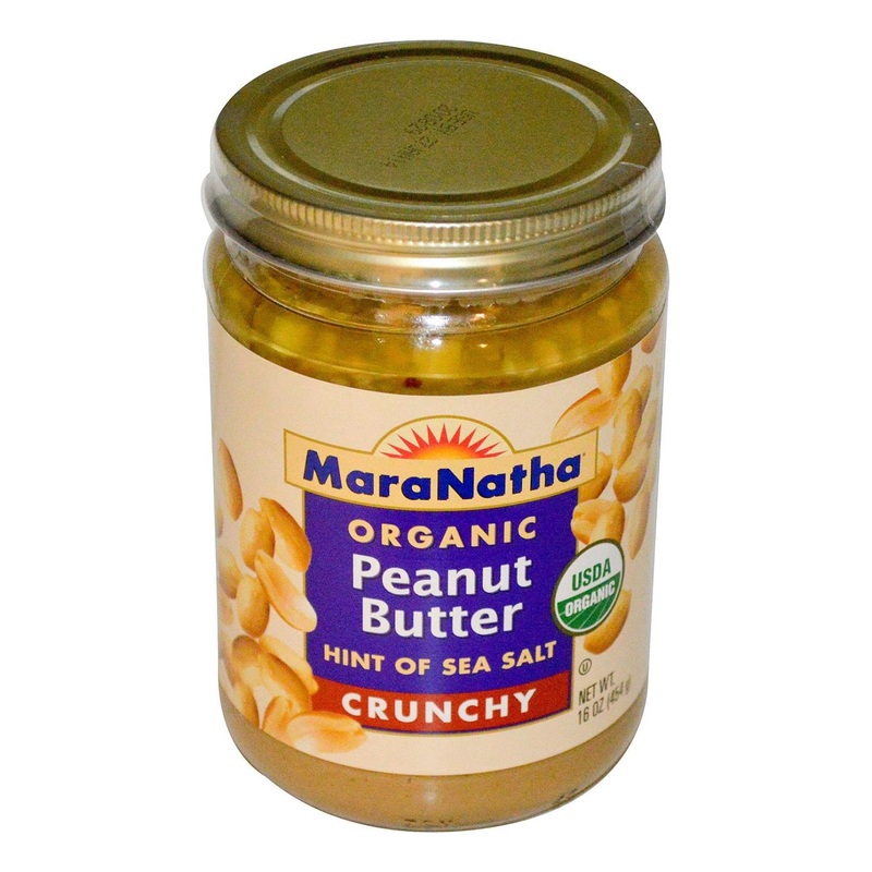 MaraNatha Organic Crunchy Peanut Butter 16 oz – Natural, Healthy Snack