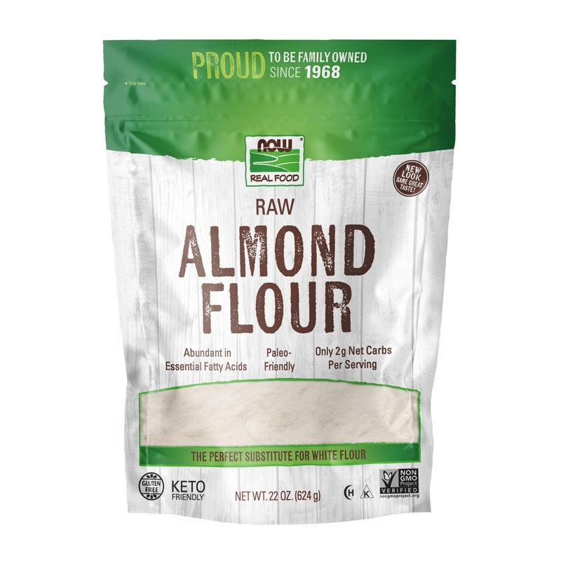 Now Foods Raw Almond Flour 22 oz – Gluten-Free, High Protein Baking Ingredient