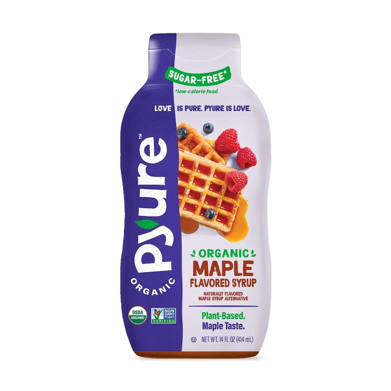 Pyure Organic Maple Syrup Alternative – Sugar-Free, Keto & Low Carb | 14 Fl Oz