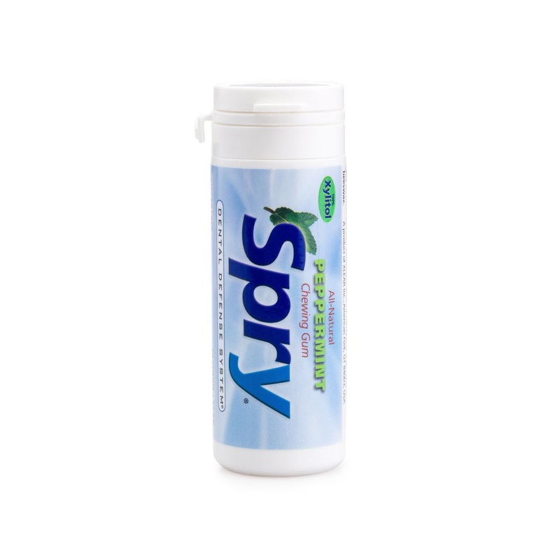 Xlear Spry Peppermint Sugar-Free Chewing Gum – 27 Pieces | Fresh Breath & Oral Health