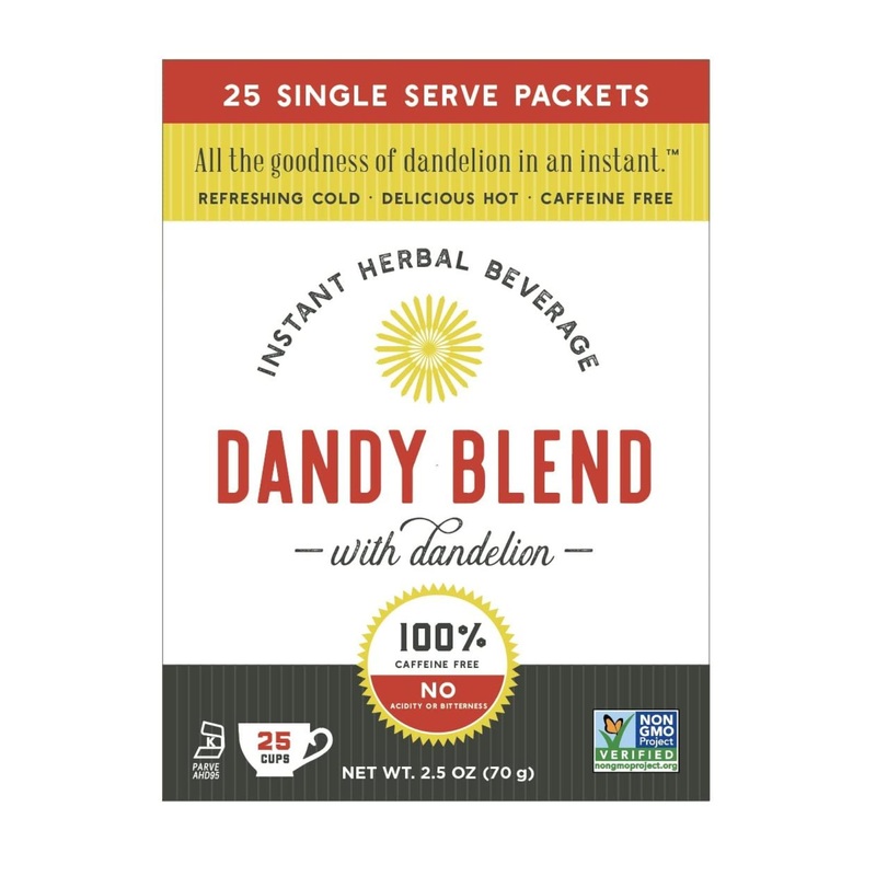 Dandy Blend Instant Herbal Beverage – Caffeine Free Dandelion 25 Single Servings