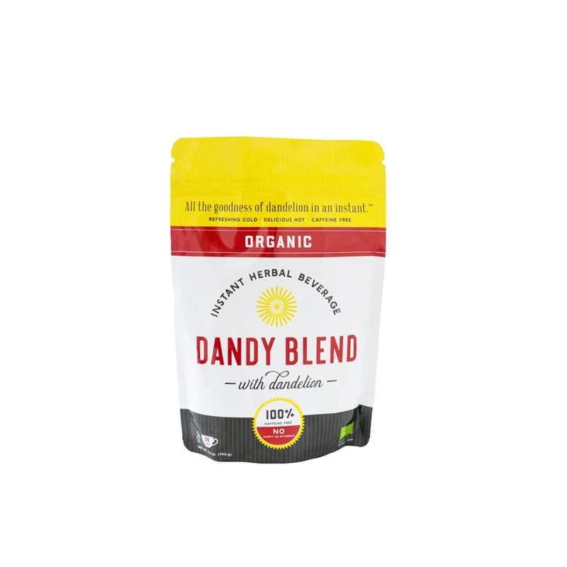 Dandy Blend Instant Herbal Beverage – Caffeine-Free Organic Dandelion 3.53 oz | Healthy Alternative