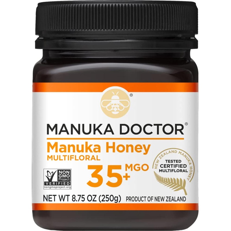 Manuka Doctor Multifloral Manuka Honey MGO 35+ | 8.75 oz (250g) – Premium Healing Honey