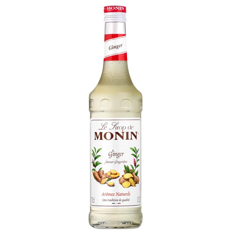MONIN Premium Ginger Syrup 700ml – Vegan-Friendly for Cocktails & Mocktails