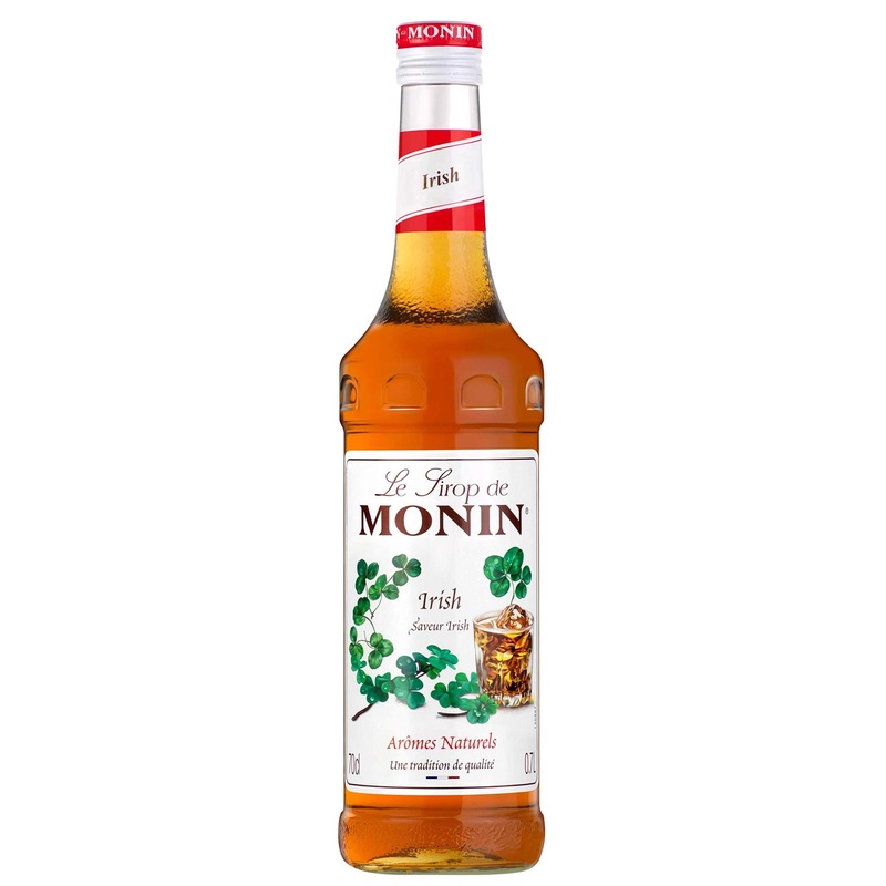 MONIN Premium Irish Cream Syrup 700ml – Vegan-Friendly, Allergen-Free, 100% Natural Flavours – Perfect for Cocktails and Mocktails