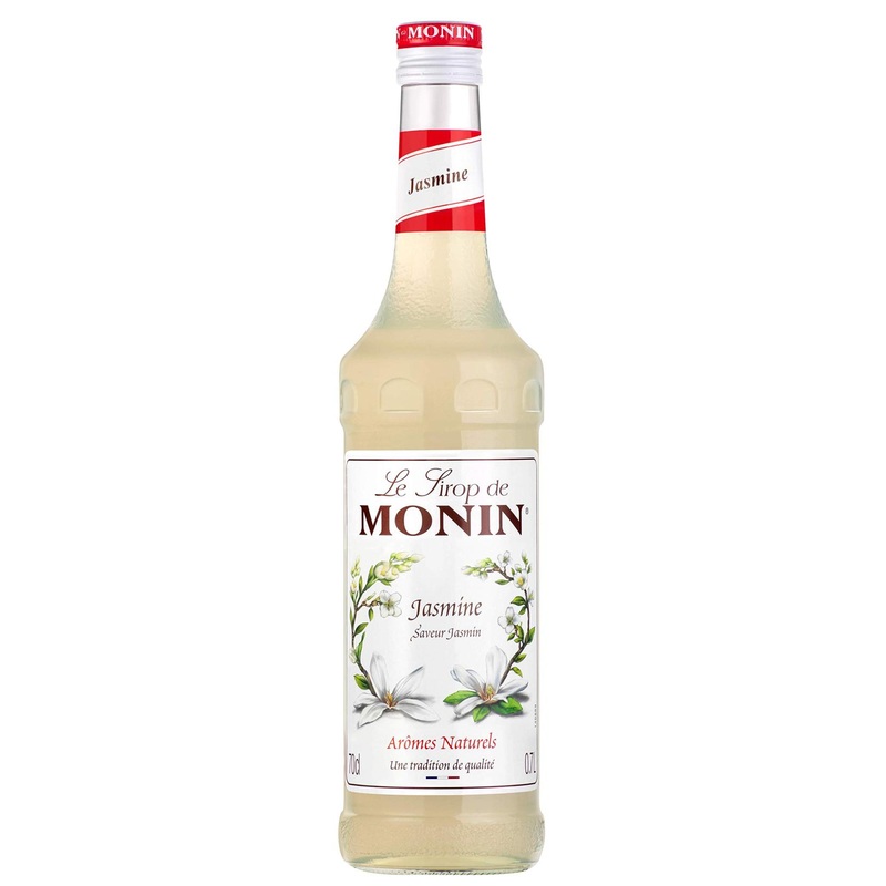 MONIN Premium Jasmine Syrup 700ml – Ideal for Cocktails and Mocktails | Vegan-Friendly, Allergen-Free, 100% Natural | Jasmine 700 ml (Pack of 1)