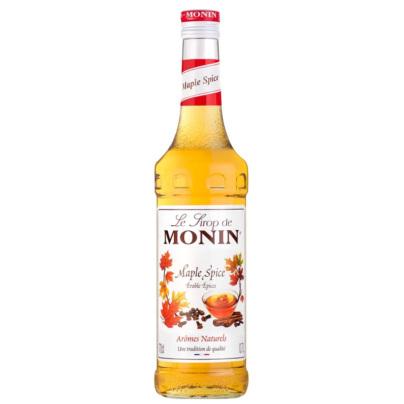 MONIN Premium Maple Spice Syrup 700ml – Vegan-Friendly & Allergen-Free | 100% Natural Flavours for Coffee & Cocktails