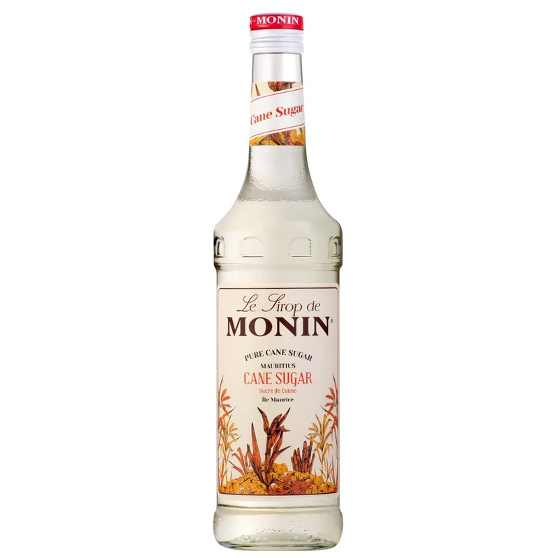 MONIN Premium Pure Cane Sugar Syrup 700ml – Vegan-Friendly, Allergen-Free, 100% Natural Flavours – Perfect for Cocktails and Coffees – Pack of 1