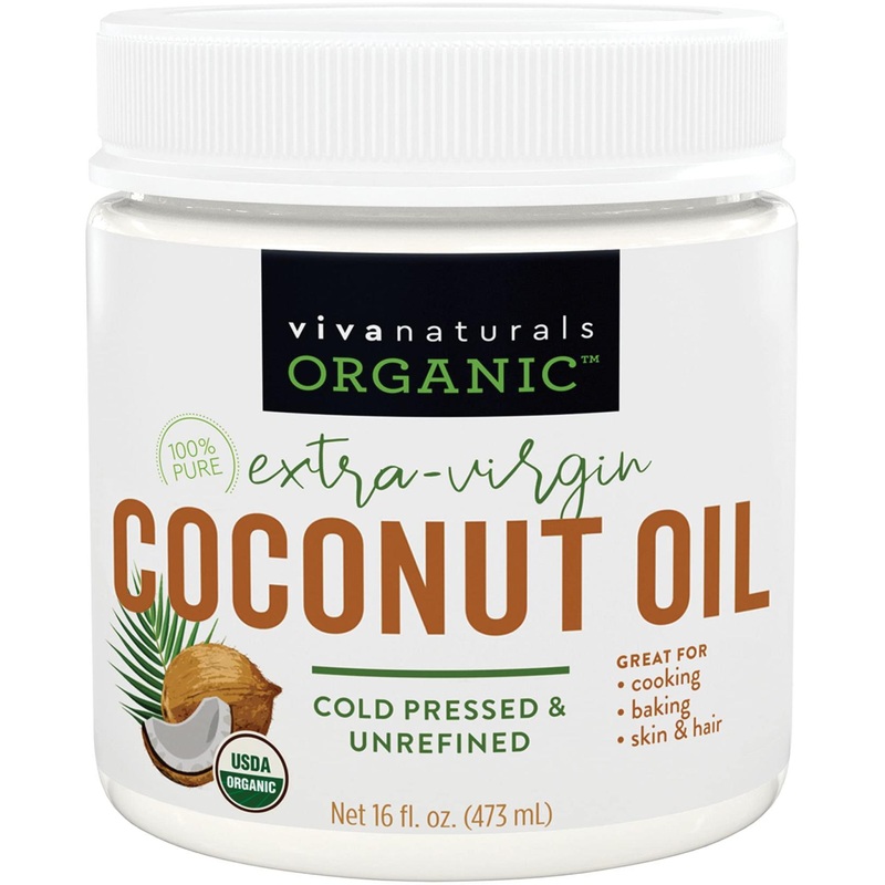 Viva Naturals Organic Extra Virgin Coconut Oil – 16 oz | Premium Quality & Health Benefits